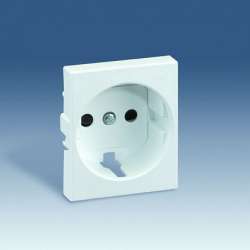 Simon 82 Centr. Алюминий Накладка со шторками для 75432-, 75464-69 арт. 82041-53