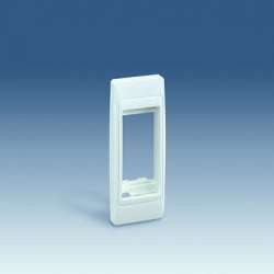 Simon 82 Centr. Белая Рамка узкая с суппортом на один узкий модуль для скрытого монтажа арт. 82615-60