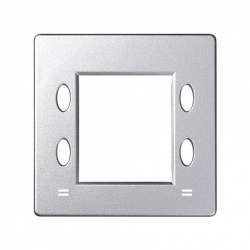 Simon 82 Detail Алюминий Накладка на программ.устройства с ЖК-дисплеем арт. 82555-93