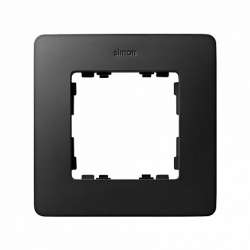 Simon 82 Detail Алюминий-графит Рамка 1-ая арт. 8200610-238