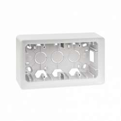 Simon 82 Detail Белая Коробка наружной установки 2-ая арт. 8200760-030