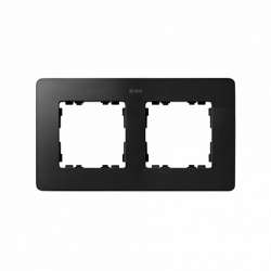 Simon 82 Detail Белый/Графит Рамка 2-ая арт. 8200620-038