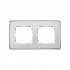 Simon 82 Detail Белый,основание хром Рамка 2-ая арт. 8201620-244
