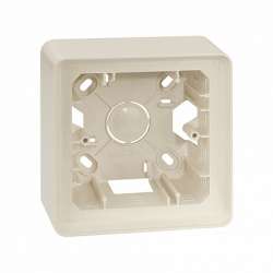 Simon 82 Detail Слоновая кость Коробка наружной установки 1-ая арт. 8200750-031