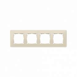 Simon 82 Detail Слоновая кость Рамка 4-ая арт. 8200640-031