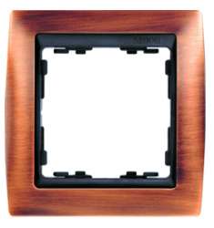 Simon 82 Медь/Графит Рамка 3-ая арт. 82834-36