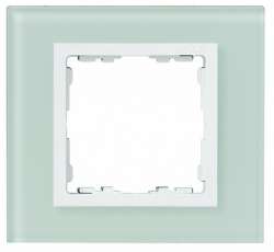 Simon 82 Nature Натуральный/Белое стекло Рамка 3-ая арт. 82637-60