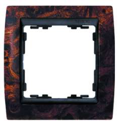 Simon 82 Орех/Графит Рамка 1-ая арт. 82815-68