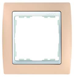 Simon 82 Пастель кремовая Рамка 4-ая арт. 82641-31