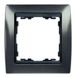 Simon 82 Серый гранит/Графит Рамка 1-ая арт. 82814-60