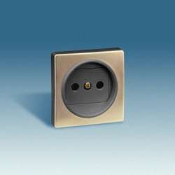 Simon 82 Шампань Накладка розетки 1-ая арт. 82040-34