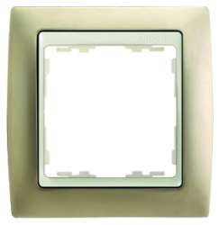 Simon 82 Шампань/Слоновая кость Рамка 2-ая арт. 82724-34