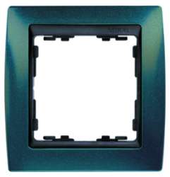 Simon 82 Синий Металлик/Графит Рамка 3-ая арт. 82834-64