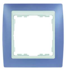 Simon 82 Сирень/Бел Рамка 1-ая арт. 82611-64