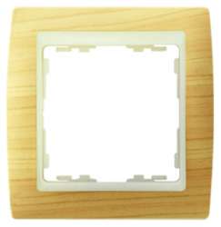 Simon 82 Сосна/Слоновая кость Рамка 2-ая арт. 82725-69
