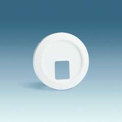 Simon 88 Белая Накладка розетки ТЛФ 1-ая 4-6 контактов арт. 88062-30