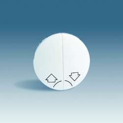 Simon 88 Коричневая Кнопка жалюзийная 2-ая арт. 88029-32