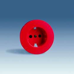 Simon 88 Красная Накладка на розетку 75432-, 75464-39 арт. 88041-67