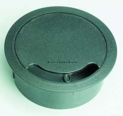 Simon Connect Алюминий Кабельный вывод для фальш-пола, ?115мм, посадка ?102мм арт. TS10-8