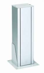 Simon Connect Алюминий Миниколонна 1-сторонняя на 7 модулей К45, 360х70х60 мм арт. ALK117-8