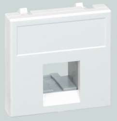 Simon Connect Графит Адаптер на 1 конектор RJ45 SimonConnect, AMP(S110,SL110,SLt),Brand-Rex,RIT, 45х45мм арт. K076-14