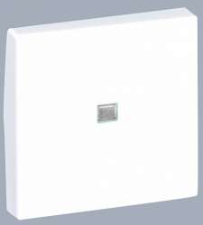 Simon Connect Графит Клавиша с индикатором для выключателя К304, 45х45мм арт. K114-14