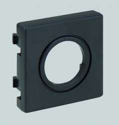 Simon Connect Графит Плата для ввода трубы 16мм , 45х45мм арт. K19-14