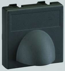 Simon Connect Графит Плата для вывода кабеля, 45х45мм арт. K10-14