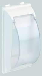 Simon Connect Графит Плата с крышкой для автомата формата DIN, Cima-модуль 33х52x108 мм арт. SMN-14