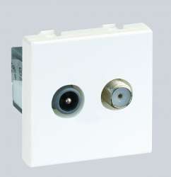 Simon Connect Графит Розетка TV-SAT арт. K130A-14