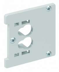 Simon Connect Серая Панель боковая к Офиблок Компакт для ввода кабеля арт. ACFC02-24