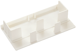 Торцевая заглушка для кабель-каналов 100x50 белая (638035 - SPL - 100002S) арт. 100002S