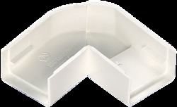 Угол плоский переменный для мини-плинтусов 20x12,5 белый (030223 - SPL - 020004S) арт. 020004S