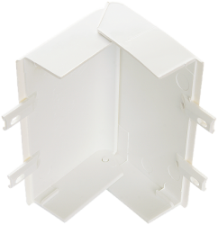 Угол внешний переменный для кабель-канала 75х20 белый (030302 - SPL - 075004S) арт. 075004S
