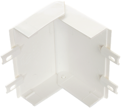 Угол внешний переменный для мини-плинтусов 60x16 белый (030292 - SPL - 060004S) арт. 060004S