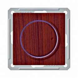 Wessen 59 Мореный дуб Светорегулятор поворотно-нажимной 630Вт, для л/н и г/л на 230В и 12В арт. SR-5S1-9-86