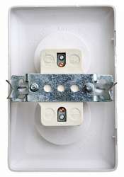 Wessen ХИТ Белый Розетка 2-ая б/з 10А скрытый монтаж арт. RS10-231-B