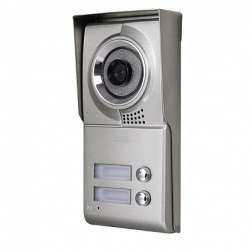 Zamel Антивандальная вызывная панель цветная(2 абонента) арт. VO-702A