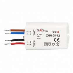 Zamel Блок питания LED 12V DC 8W на стенну арт. ZNN-08-12