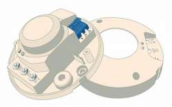 Zamel Датчик движения микроволновый 1200Вт IP44 монтаж на плату арт. MCR-02