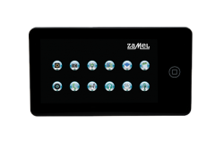 Zamel Домофон с монитором 7 LCD, черный арт. VP-709B