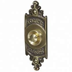 Zamel Кнопка звонка (медь) с овальной табличкой арт. PDM-232