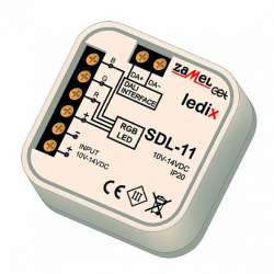 Zamel Контроллер DALI для RGB светильников, в монт.коробку арт. SDL-11 Zamel Контроллер DALI для RGB светильников, в монт.коробку арт. SDL-11