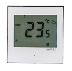 Zamel Программируемый регулятор температуры, сенсорный, белый арт. RTD-02 белый