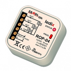 Zamel Радиоприемник 3 канала, в монт.коробку арт. ROP-04