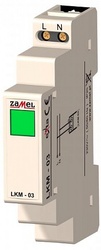 Zamel Сигнализатор световой зеленый 230VAC IP20 на DIN рейку арт. LKM-03-20