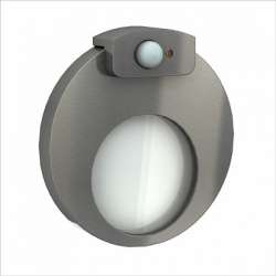 Zamel Светильник MUNA Сталь/Тепл.бел. в монт.коробку, 230V AC с датчиком движения арт. 02-222-22