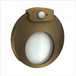 Zamel Светильник MUNA Золото/Хол.бел. в монт.коробку, 14V DC с датчиком движения арт. 02-212-41