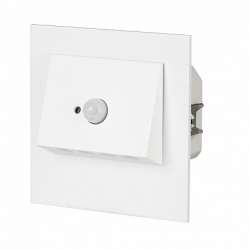 Zamel Светильник NAVI Белый/Тепл.бел. в монт.коробку, 230V AC с датчиком движения арт. 11-222-52