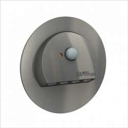 Zamel Светильник RUBI Сталь/Хол.бел. в монт.коробку, 14V DC с датчиком движения арт. 09-212-21